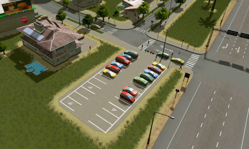 cities skylines 2x4 parking lot